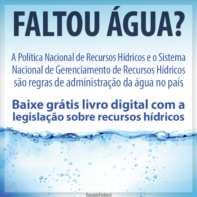 Águas no Brasil – Senado Federal compilado