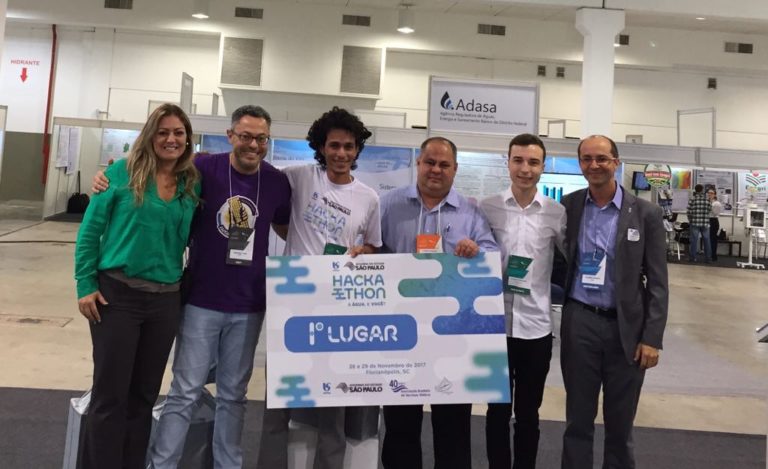 Águas.ml premiada no Hackathon Sabesp “A água e Você”