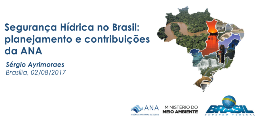 Segurança Hídrica no Brasil - ANA 2017